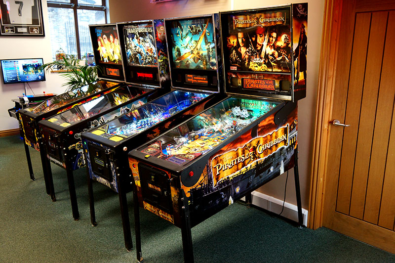 Pirates of the Caribbean Pinball Machine - In Showroom